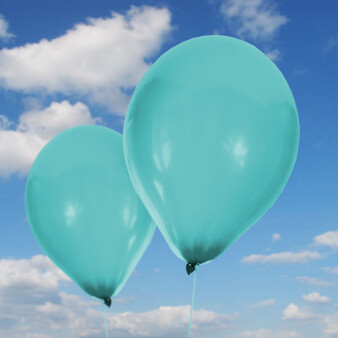 Luftballons Hochzeit 10 Stück türkis