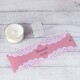 Tischkarte Windlicht Vintagezauber rosa inkl. Personalisierung & Maxi Teelicht