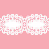 Tischkarte Hochzeit Vintagezauber rosa ohne Text / Muster
