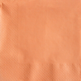 Servietten apricot 33 x 33 cm Tissue 20 Stück