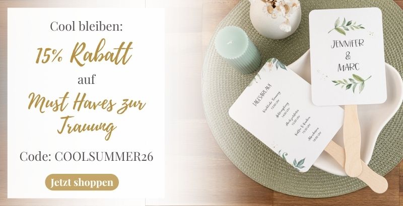 Gastgeschenke für die Trauung