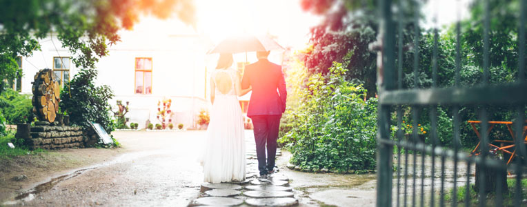 Tipps für eine Hochzeit im Regen